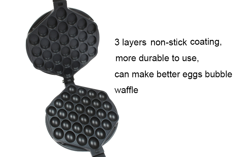 Title 3, Commercial QQ Eggs Bubble Ball Baking Waffle Ma...