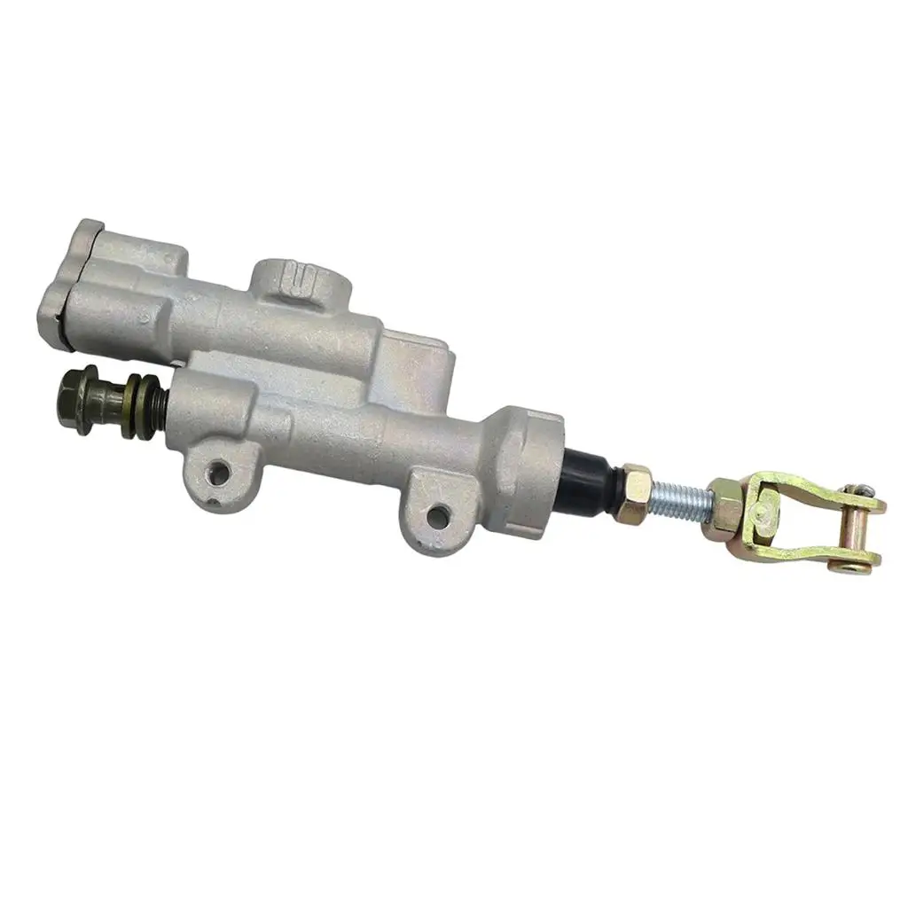 Rear Brake Pump Cylinder, Brake Master Cylinder Rear Hydraulic Motorcycle Pump For 