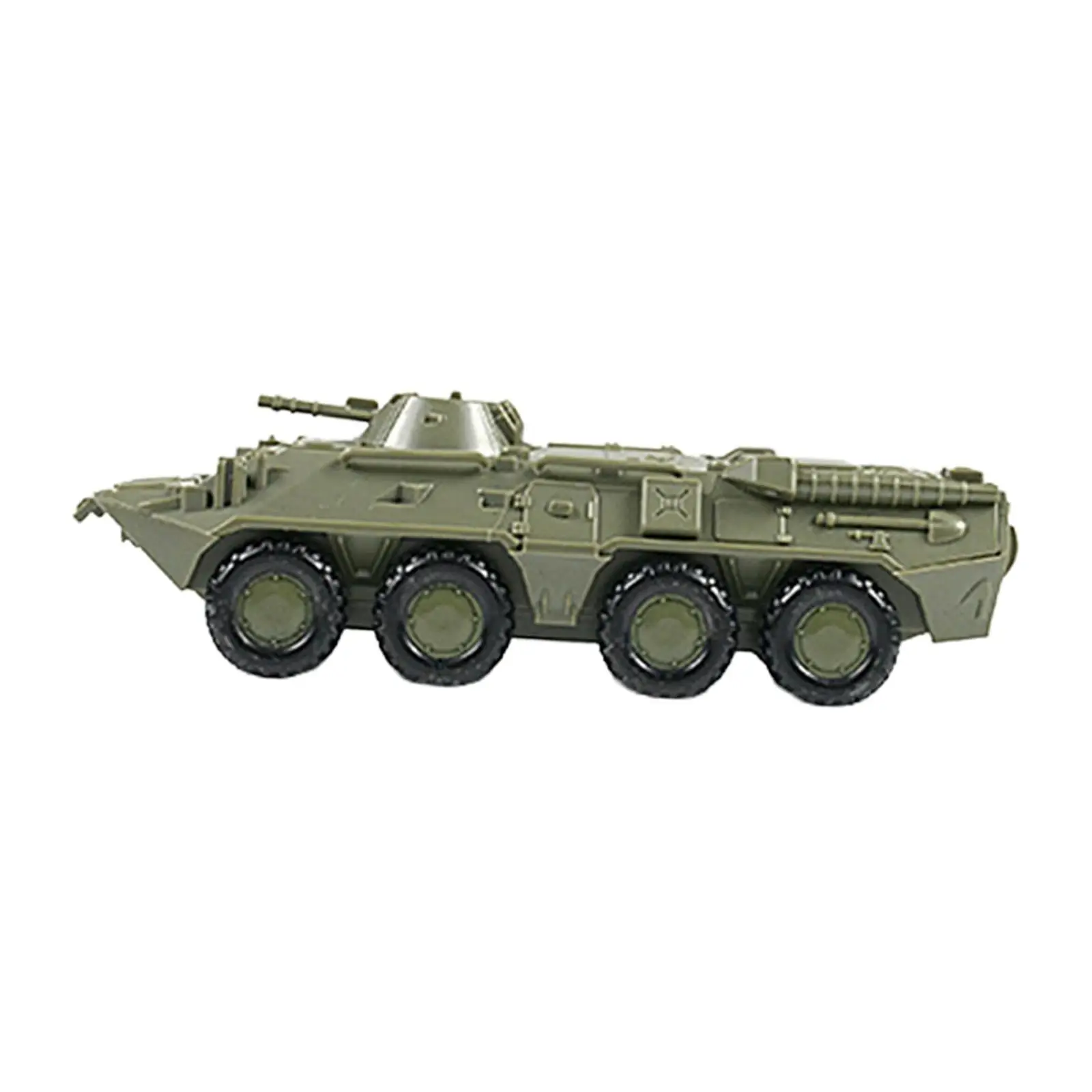1:72 Scale Tank Model Desk Decor Collectables Kids Playset Tank Truck 4D Model Mini Vehicles for Children Kids Teens Boys Gifts