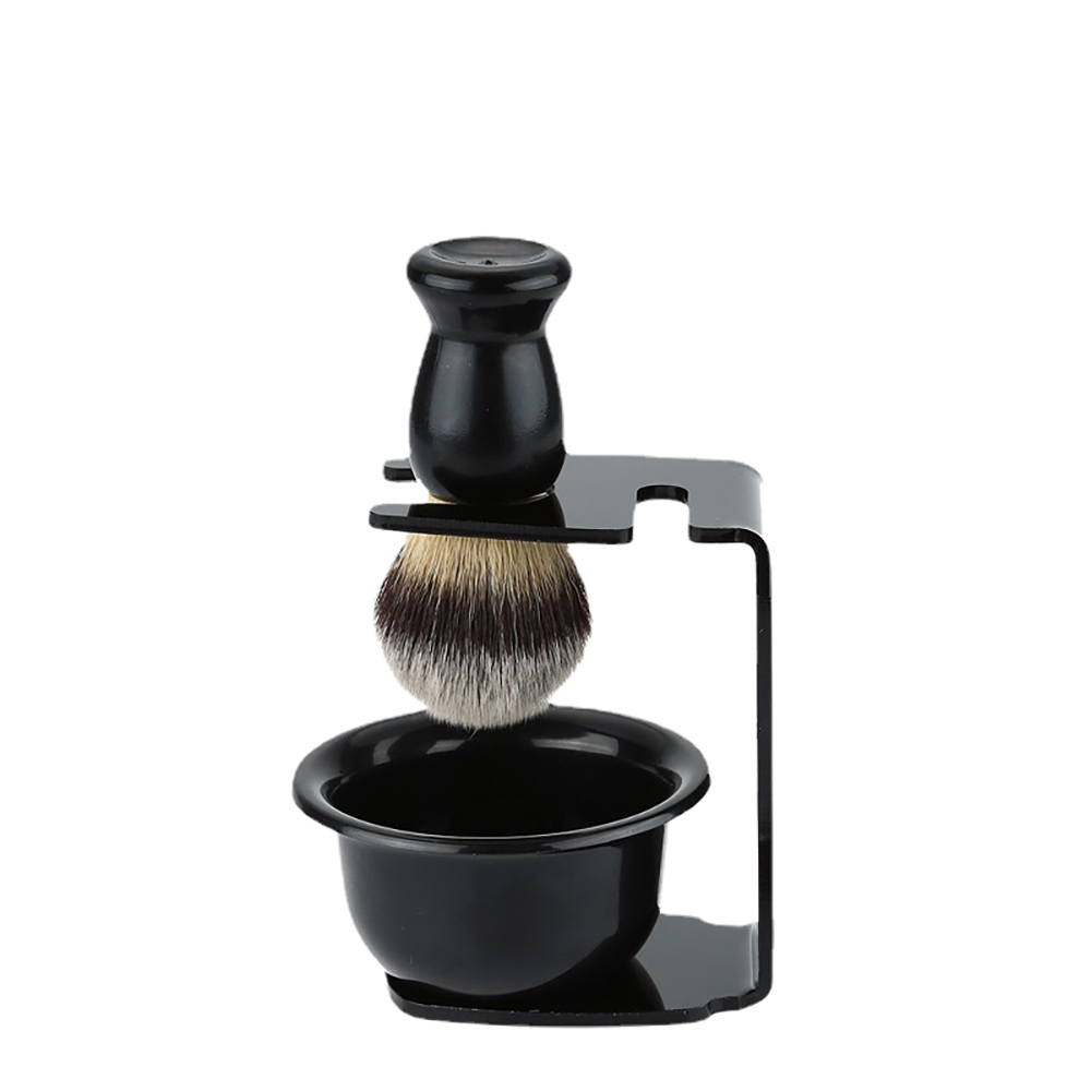 Best of 3PCS / Set Shaving Brush Holder Set For Men Shaving Brush Bowl Holder Support Beard Brush Razor Beard Clean Shaver Acrylic Kit Reviews & Tips