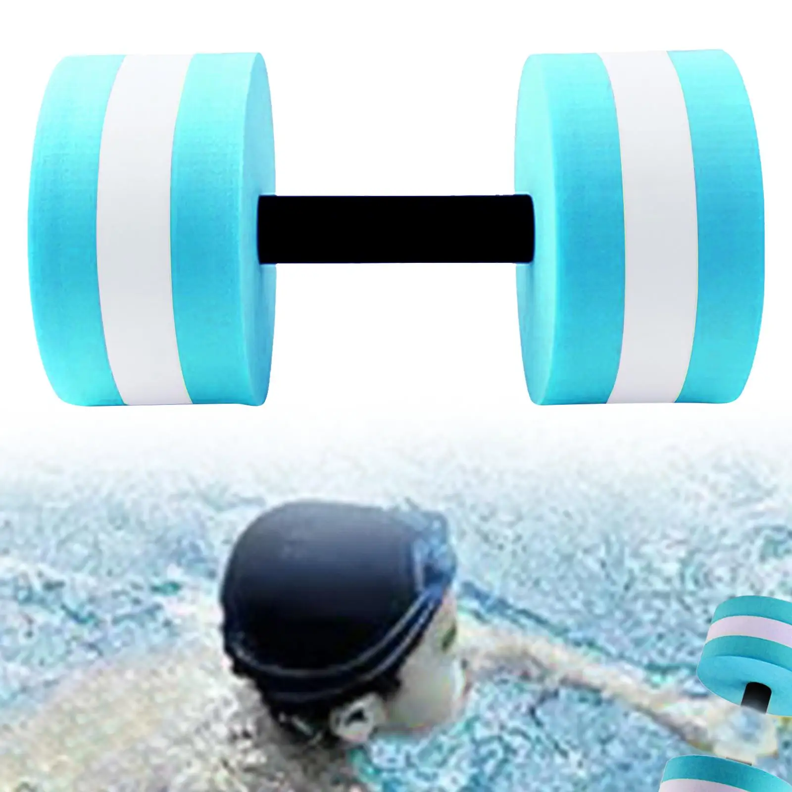 Aquatic Dumbbell Water Dumbells Aquatic Barbell Float Men Women Swim Barbell