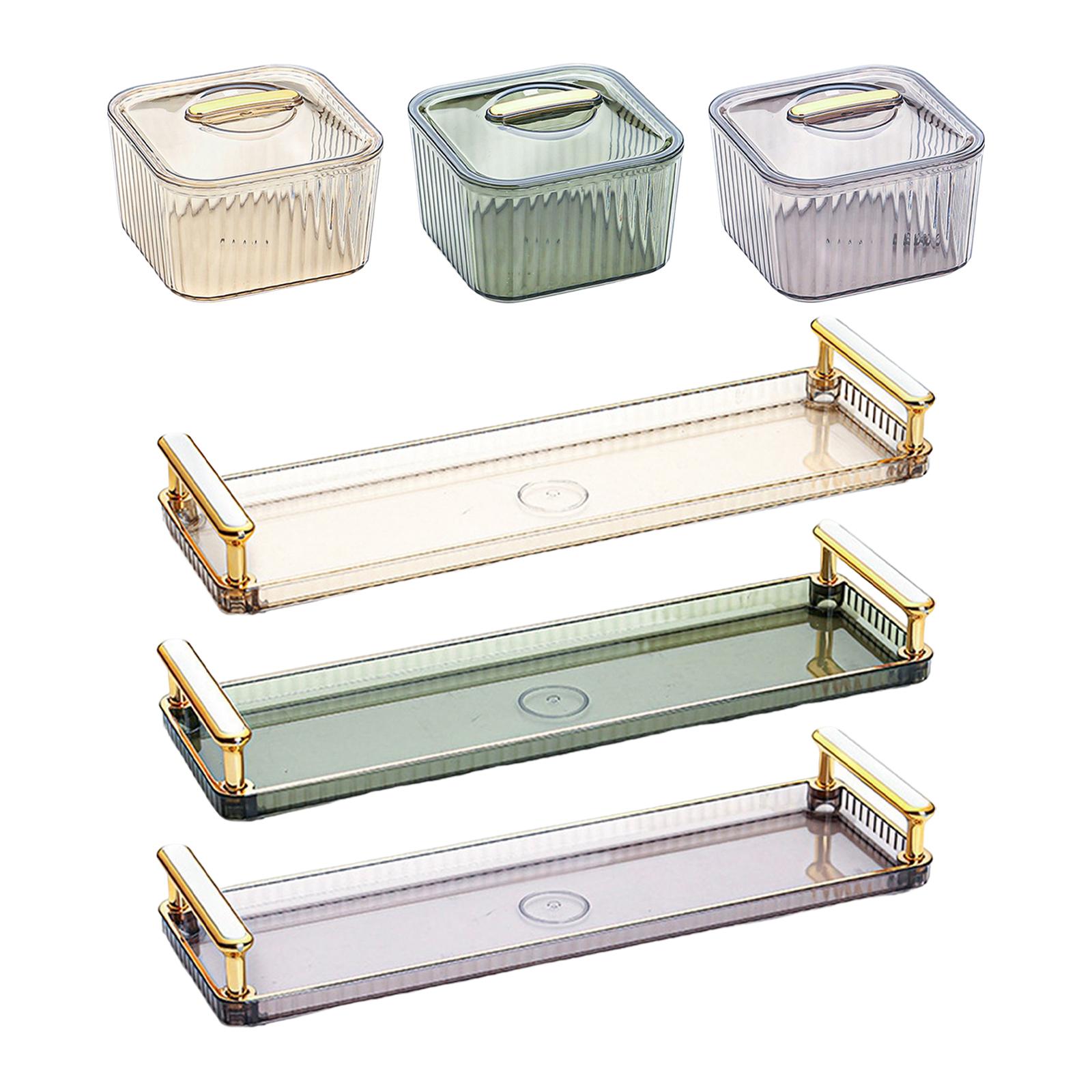 Appetizer Tray Snack Dishes Elegant Storage Container Platter Modern Divided Serving Dishes for Candy Cupcake Kitchen Appetizer Tray Snack Dishes Elegant Storage Container Platter Modern Divided Serving Dishes for Candy Cupcake Kitchen