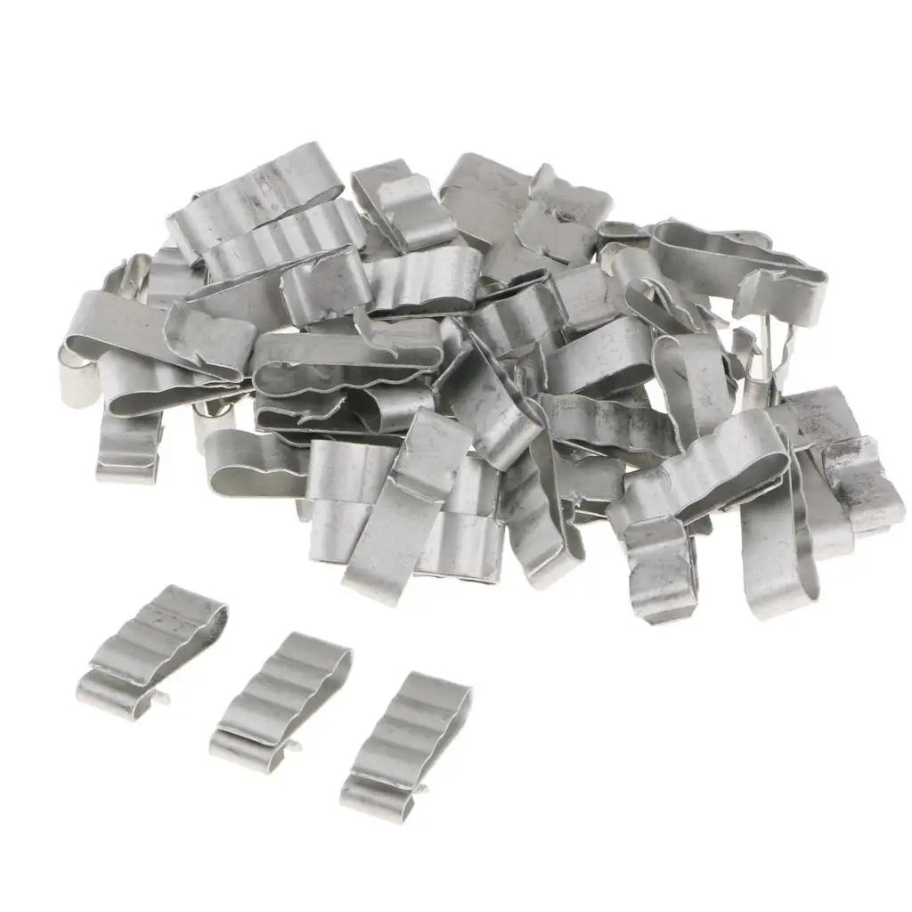 50 Pc Solar PV Wire, Cable Clips Holder Fastener Springsteel, USE-4 Wire