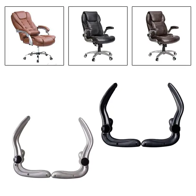 2 Pieces Office Chair Armrest Accessories Easy to Install Armrest