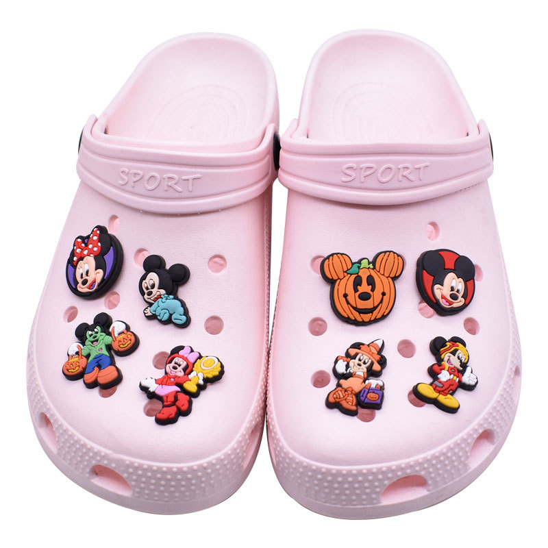 Disney Crocs Mickey Holes | Crocs Ornament Minnie | Slipper Accessories -  Party & Holiday Diy Decorations - Aliexpress