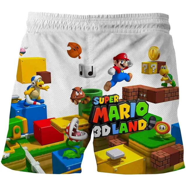Super Mario Peach Princess Shorts Cartoon 3 to 14 Year Old Children's  Shorts Boys' Shorts Children's Summer Beach Pants - AliExpress