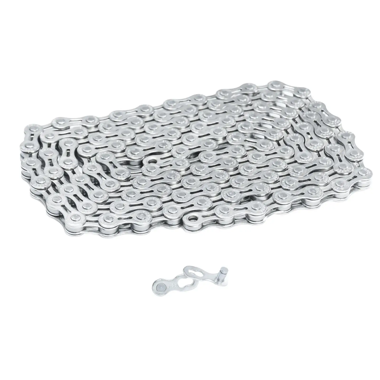 Bicycle Chain Replacement 116 Sections Ultralight Metal 1/2inchx3/32 inch 8