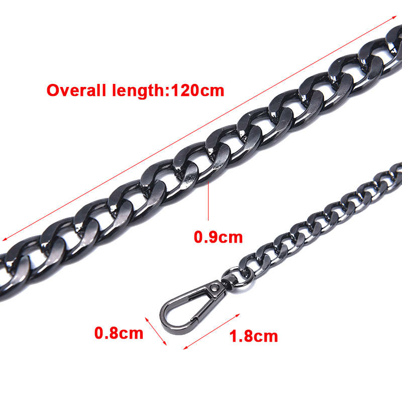 DIY Bag Strap Chain Wallet Handle Crossbody Accessories Purse Strap Chain Women's bag Replaced Bag Spare Parts