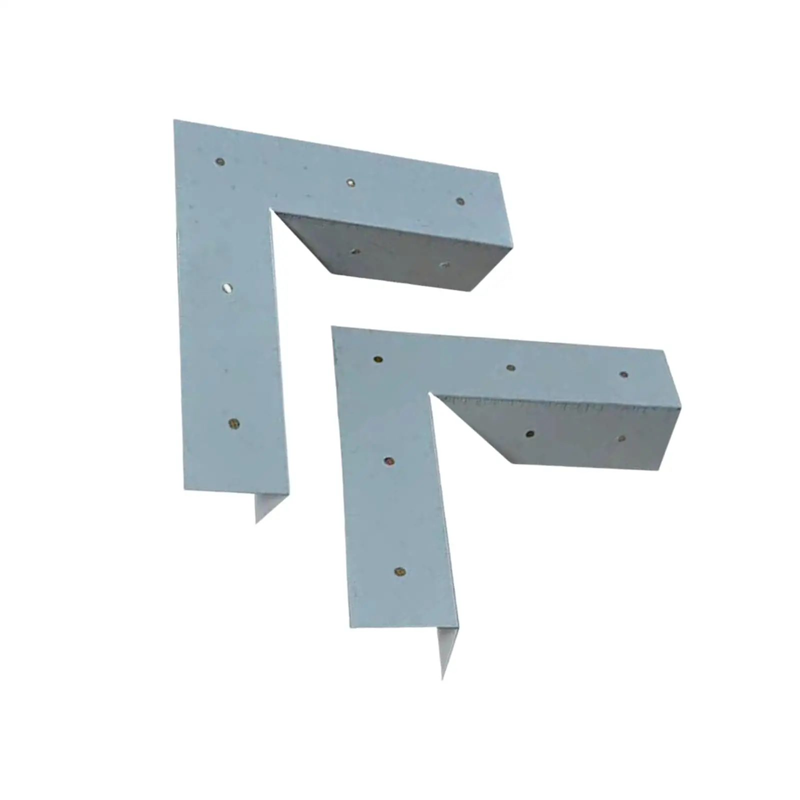 2 Pieces Angles Fixing hardware Furniture Repair Fittings Joint Fasteners Corner Reinforcement Brackets for Cupboard Wall Racks