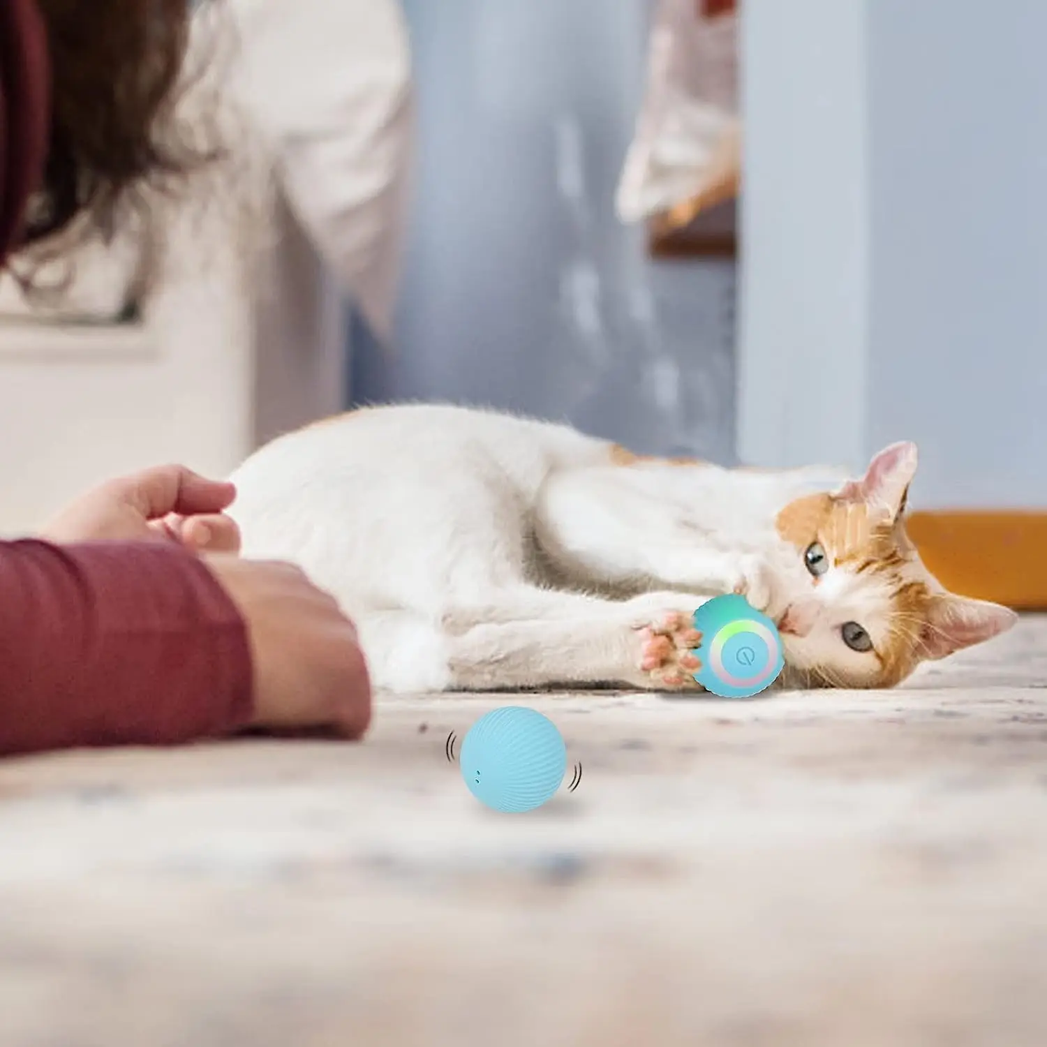 Title 9, Jouets intelligents pour chats, boule roulante,...