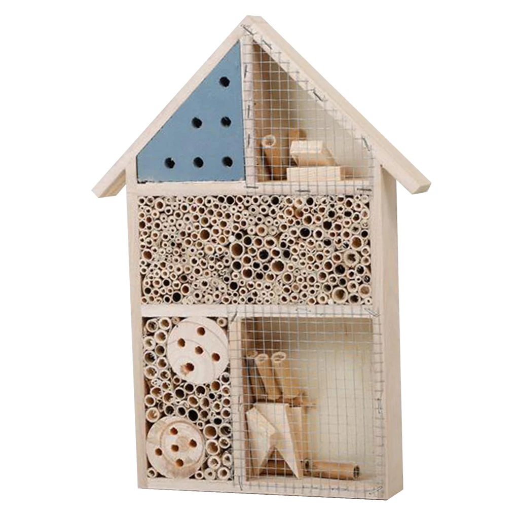 House Garden Nest Box for Ladybugs, Bees, Beetles, Beneficials