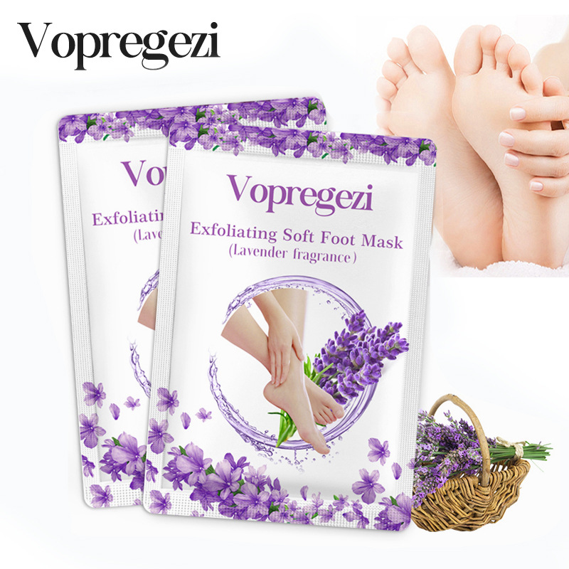 Best of 1 Pair Lavender Foot Peel Mask Exfoliating Pedicure Socks Exfoliation Dead Skin Remove Mask For Foot Spa Reviews & Tips - Image 5