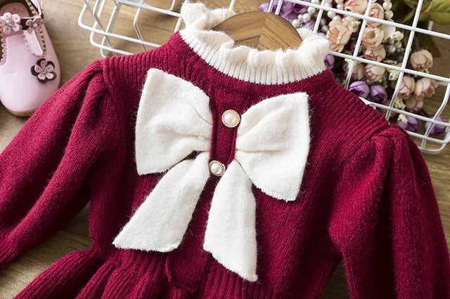 Woolen party wear dresses for best sale baby girl