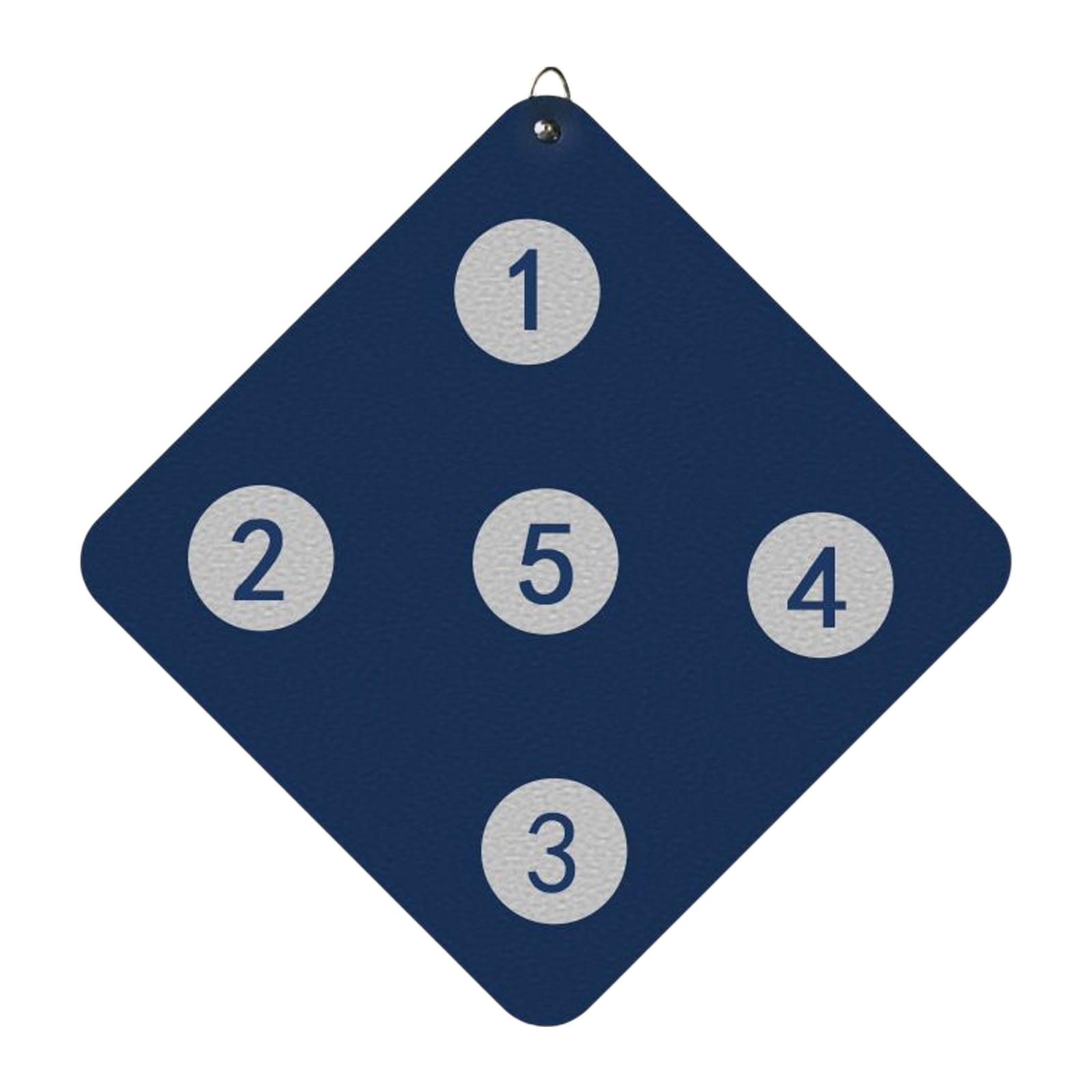 Fencing Target Auxiliary Tool PU Leather 33 x33cm with Five Training Equipment Fencing Gears for Saber Practice Epee