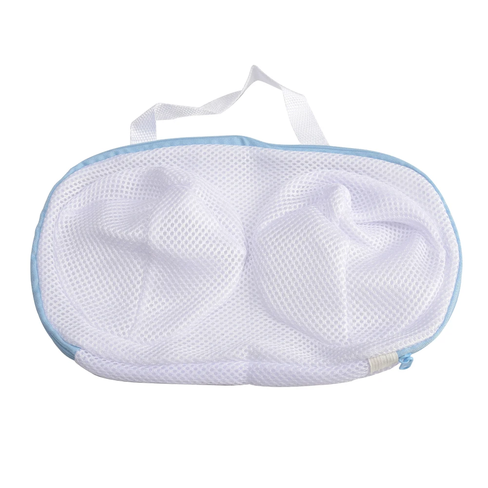 laundry basket with lid Bra Washing Bag Polyester Cleaning Underwear Pouch Classified Net Laundry Protection Clothes Practical Home Travel Mesh Lingerie laundry sorter hamper
