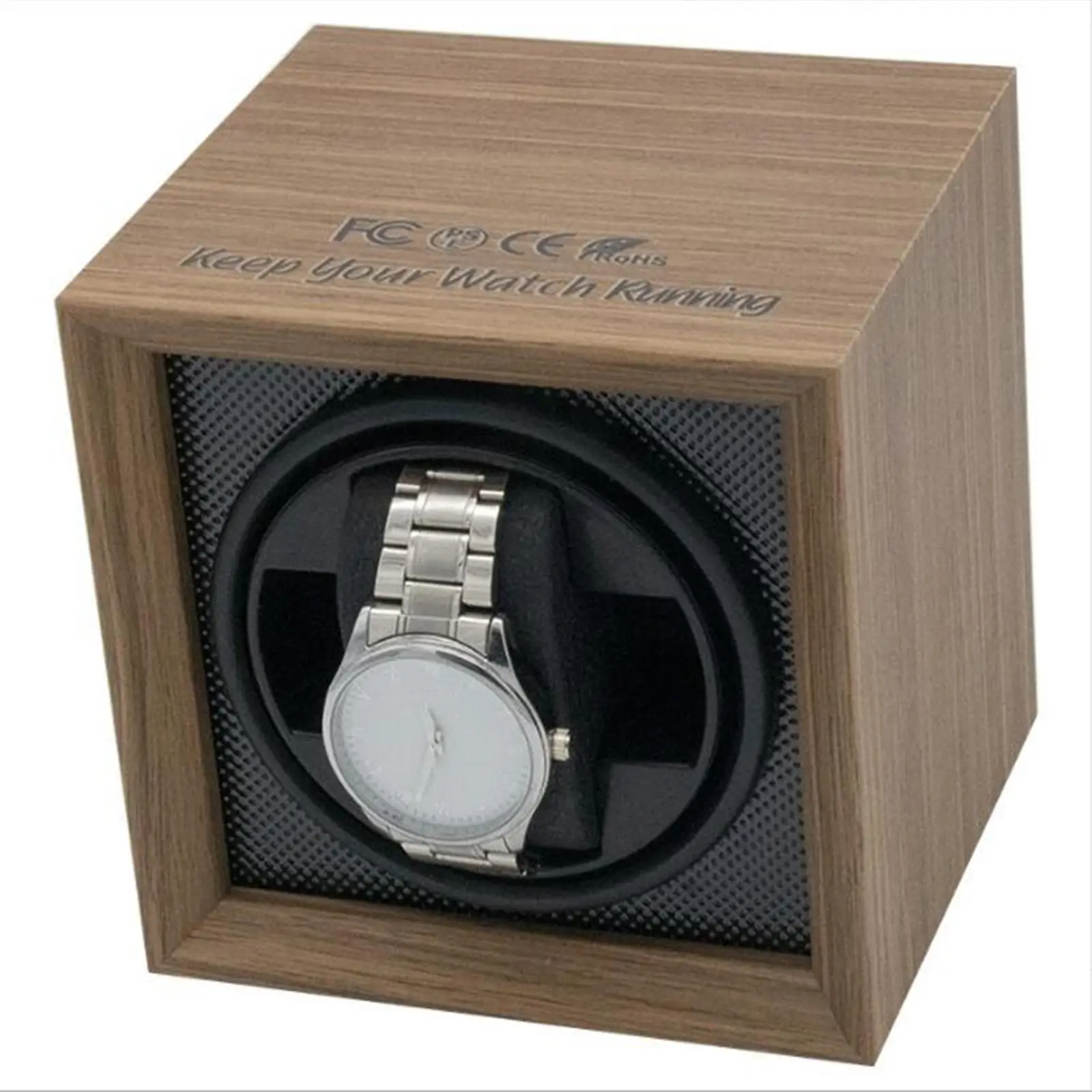 Automatic Single Watch Winder Winding Automatic Rotation Watch Case for Men and Women Watches