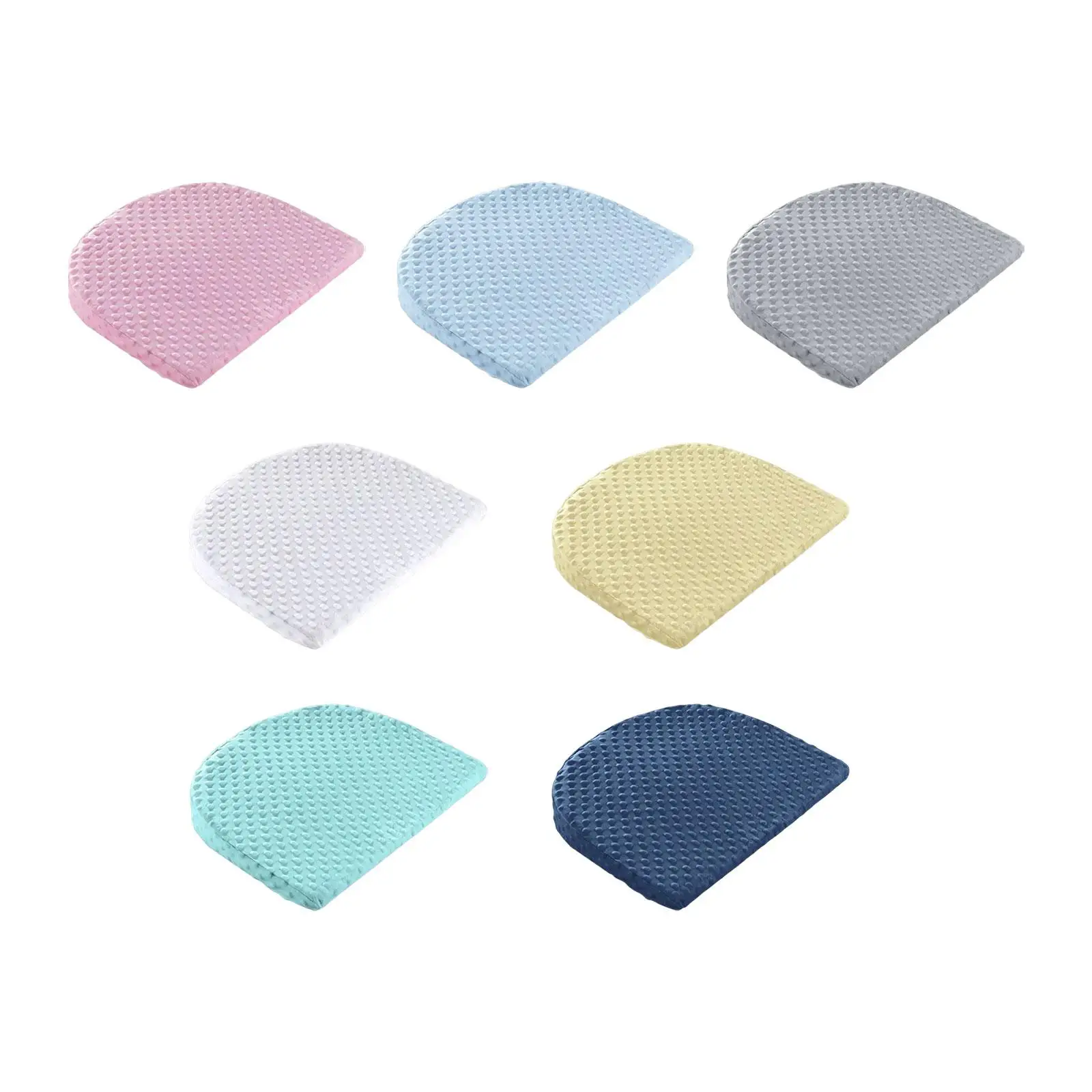 Baby Wedge Pillow Anti Reflux Anti Spit Milk Removable Cover Elevated Support Pillow for Crib Nursing Bed Cot Sleep