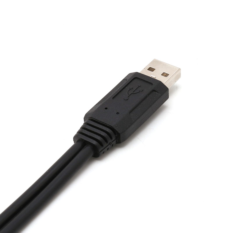 38cm tragbares USB-Stecker Universal Micro USB Dual-Stecker Y Adapter Splitter Kabel – Detail 8