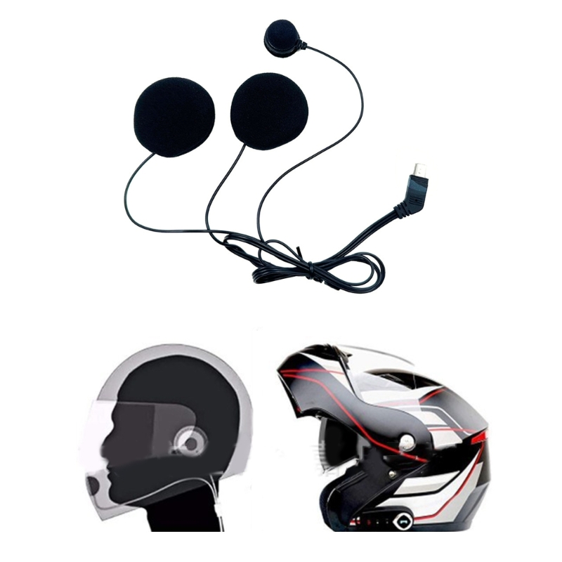 Title 8, 10Pin Helmet Headset Switching Corded Microphon...