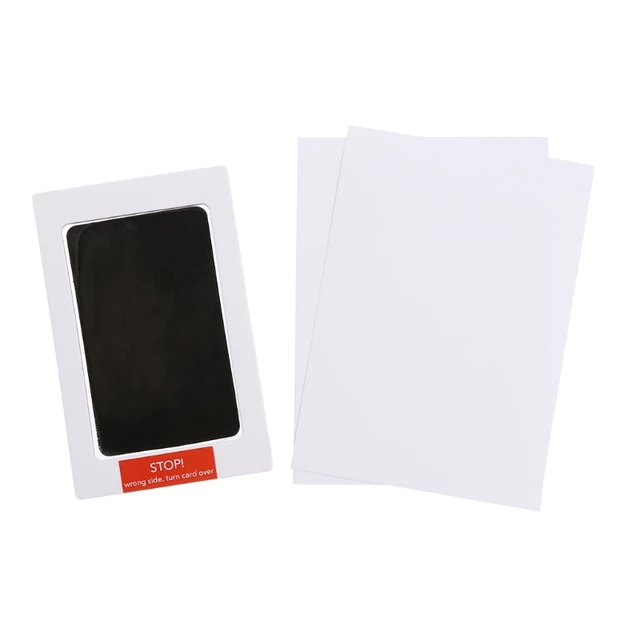 Inkless Fingerprint Pad 5 x 3 1/2 Rectangular - Ceramic | POSPaper