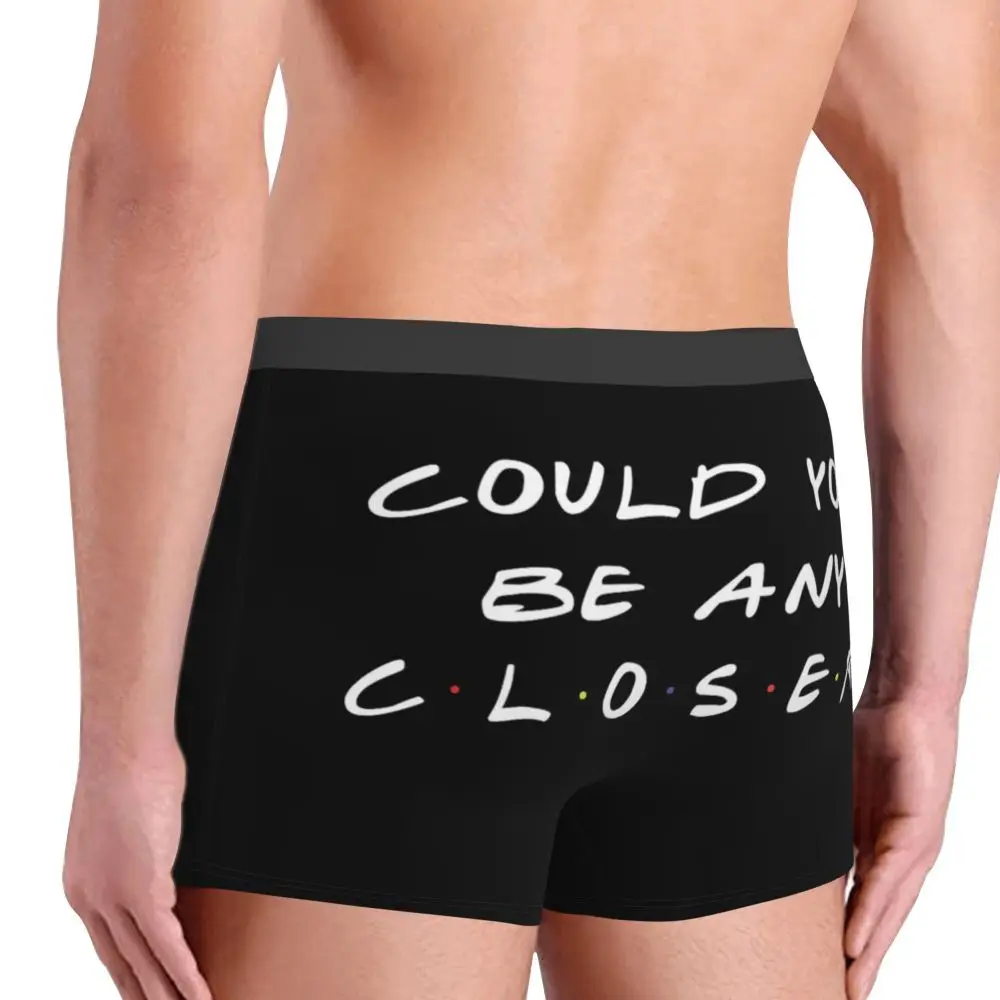 sexy guy underwear Funny Boxer Shorts Panties Briefs Men Could You Be Any Closer Underwear Social Distancing Soft Underpants for Homme cheap boxers