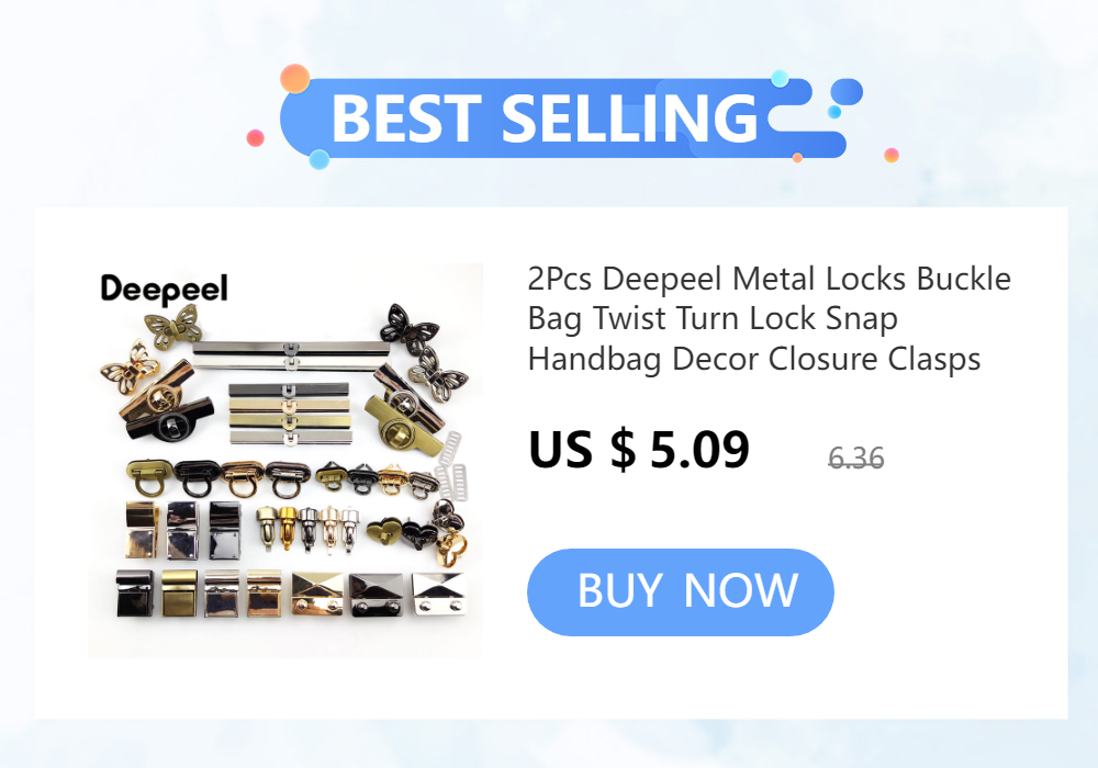 2-5Pcs Deepeel 19cm Metal Embossed Bag Lock Clutch Coin Purse Frame Bags Clasp Sewing Hardware Wallet Accessories HandBag Parts