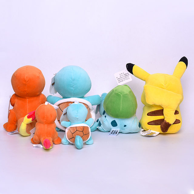 10ピース/ロットポケモンぬいぐるみ8インチヒトカゲフシギダネ