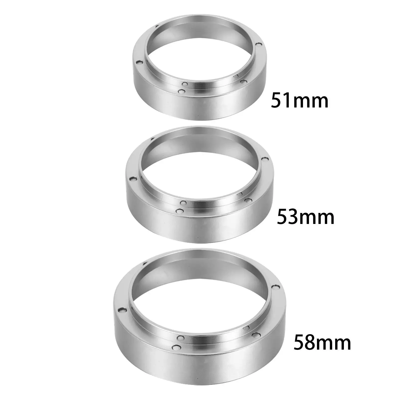 Replacement Espresso Dosing Funnel Practical Coffee Dosing Rings for Brewing Bowl Coffee Powder Espresso Machine Accessories