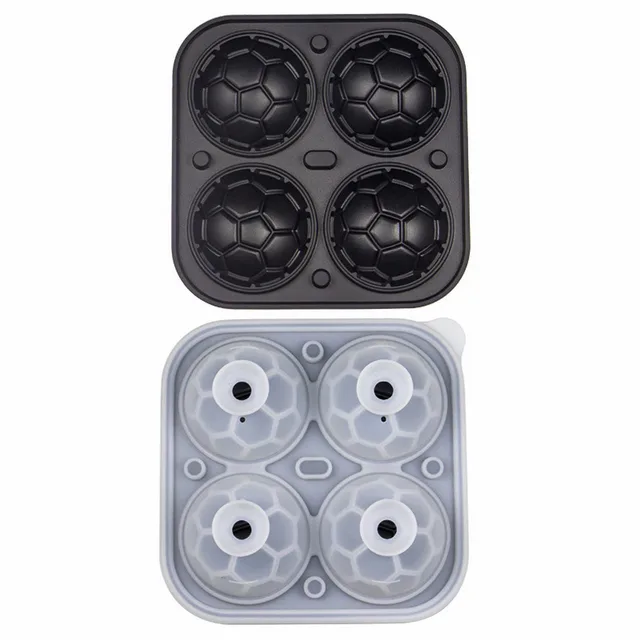 Ice Ball Maker Silicone Ice Cube Mold Kitchen DIY Ice Football