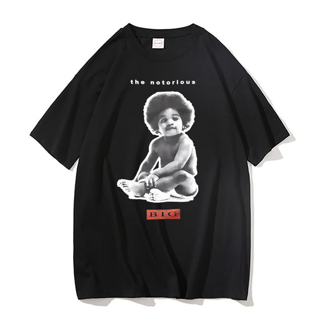 トップス 90s-00s notorious b.i.g printed T-Shirt Vintage Notorious BIG T-Shirt Sz Large 90s Rap Tee Hip Hop