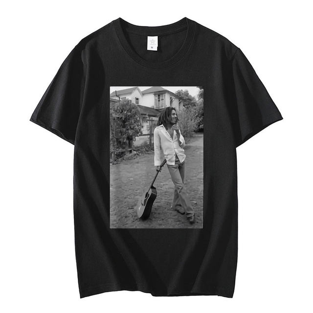 Bob Marley ギター Tシャツ XL Rare Bob Marley Playing Guitar T Shirt Yellow XXL Vintage