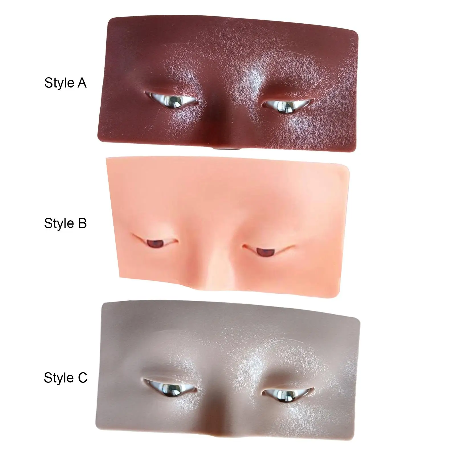 eye Makeup Practice Face Eye Makeup Face Practice Board Accessory for Beginners Makeup Training Cosmetologist Makeup Artists