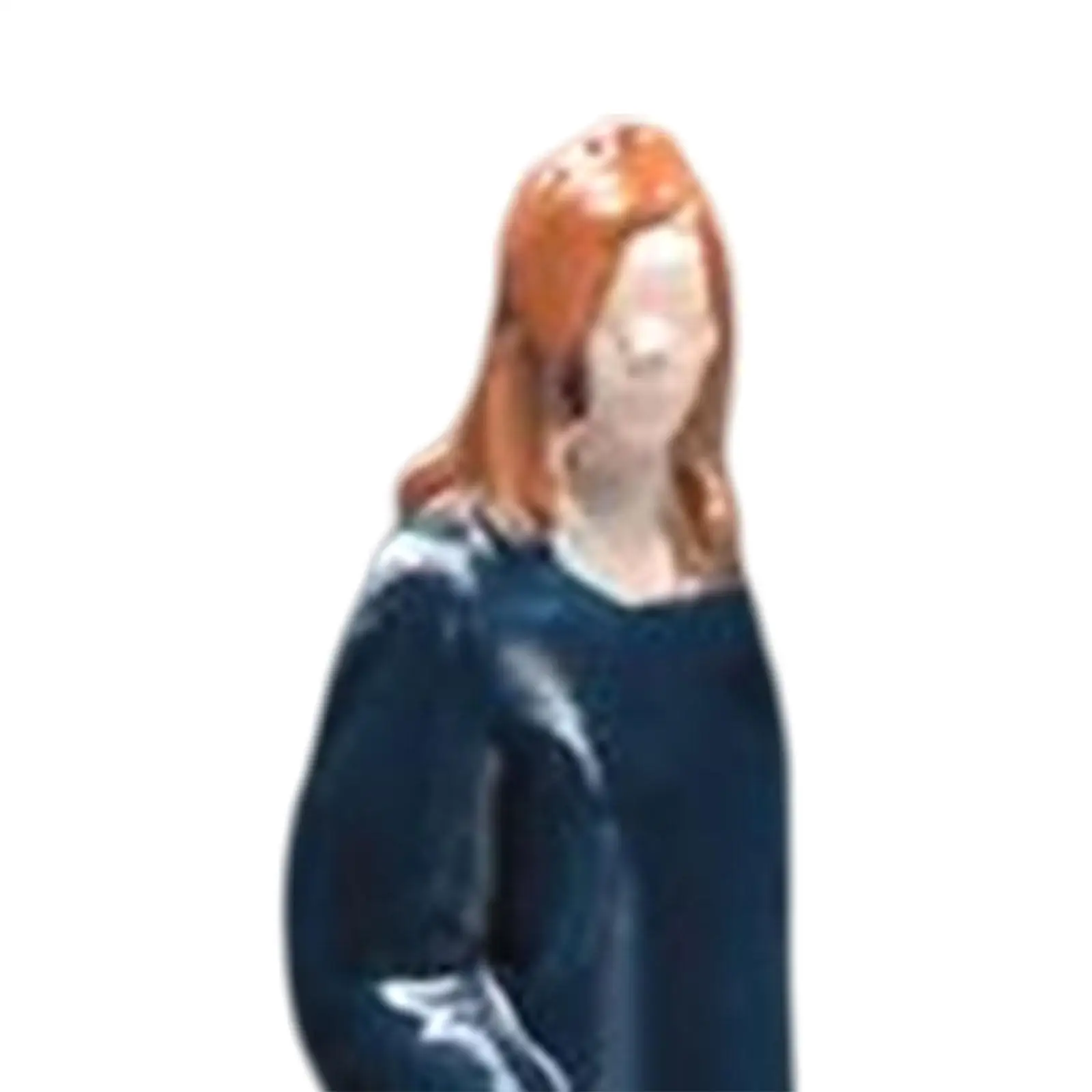 1/64 Scale People Figurines Tiny People Desktop Ornament Miniature People Model