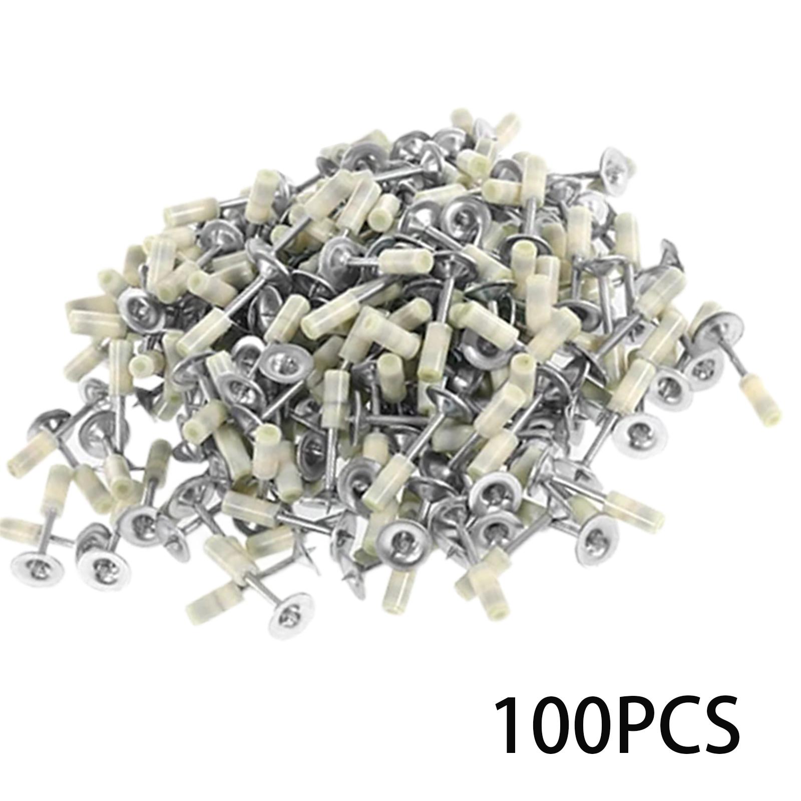 100Pcs Manual Steel Nail Concrete Nailer for Fastener Anchor Wire DIY