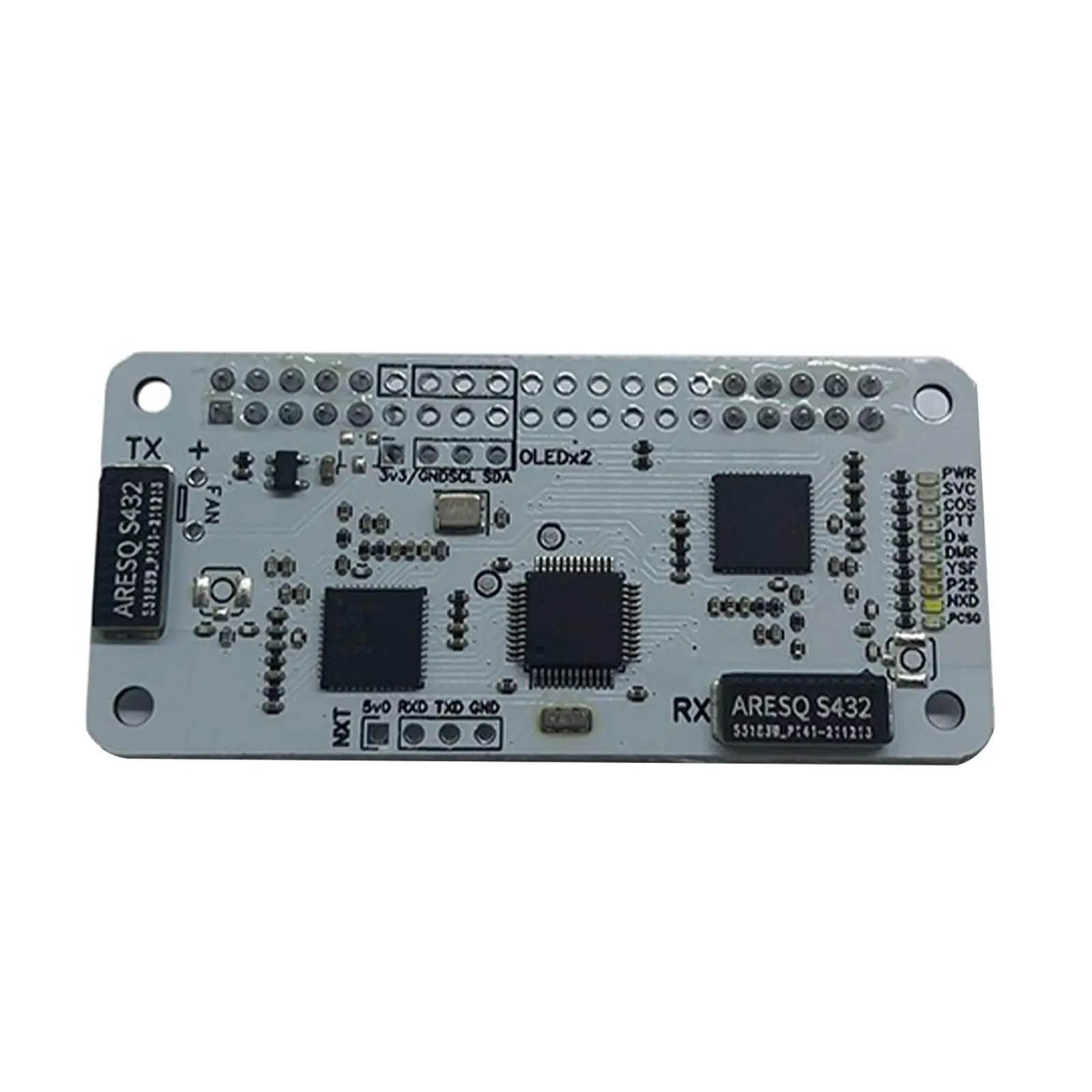 Two Modes Point Board Replacement ,High accessories, Easy to Install Metal hotspots Board Kit Access, for P25 DMR Ysf softwares