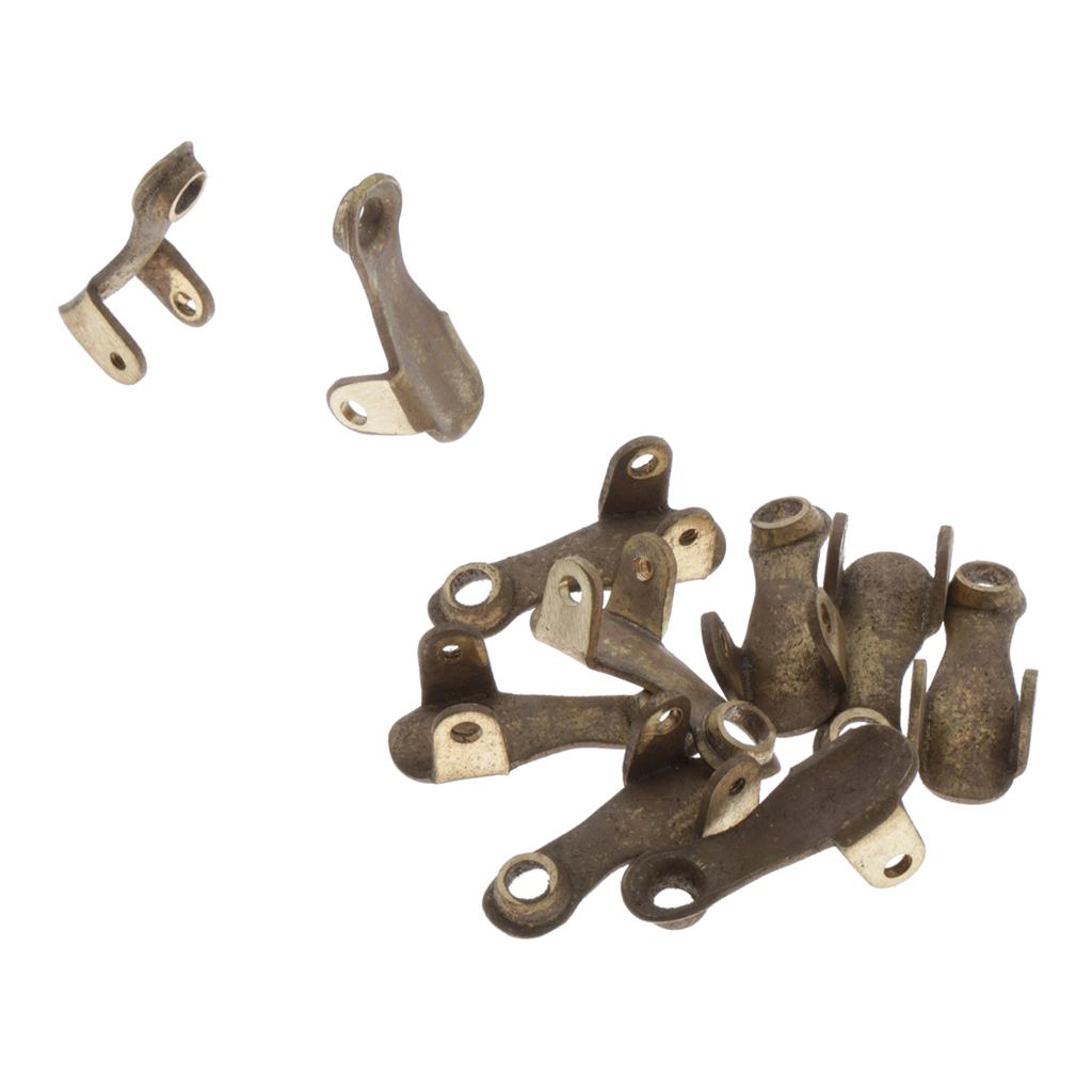 10 Pieces Trumpet Parts Screw Copper Metal Trumpet Wind Replacement Part