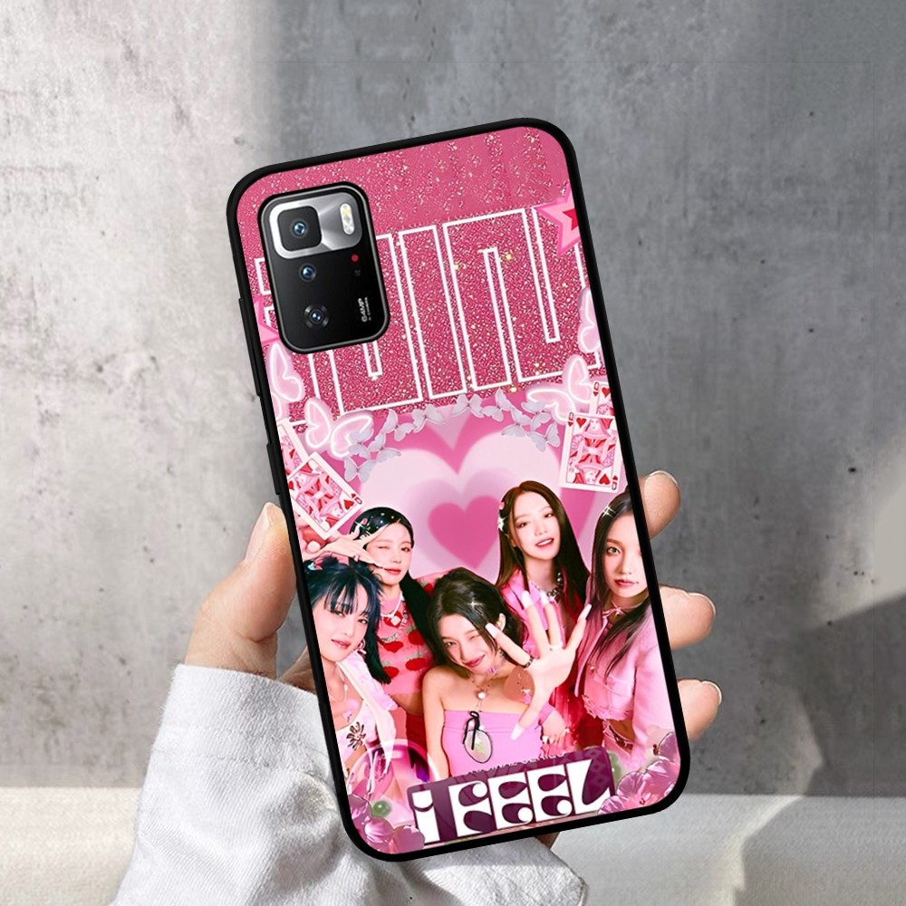 Kpop G-GIDLE I FEEL Beautiful Phone случай для Redmi Примечание 4X5 A 6 7 8  Pro T 9 Pro 9S 10 Pro 11 Pro 11S 11Epro PocoM3pro | AliExpress