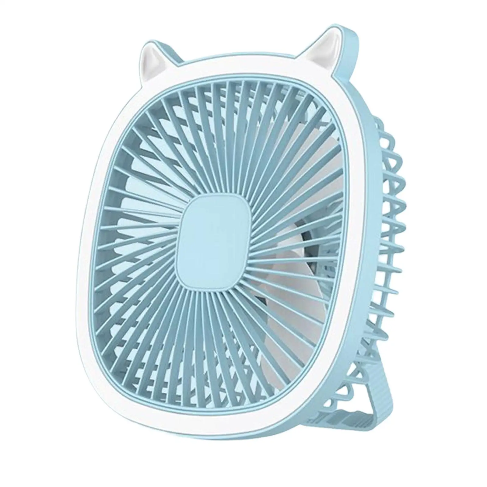 Portable Desk Fan Personal Table Cooling Fan with Lights for Car Home Office