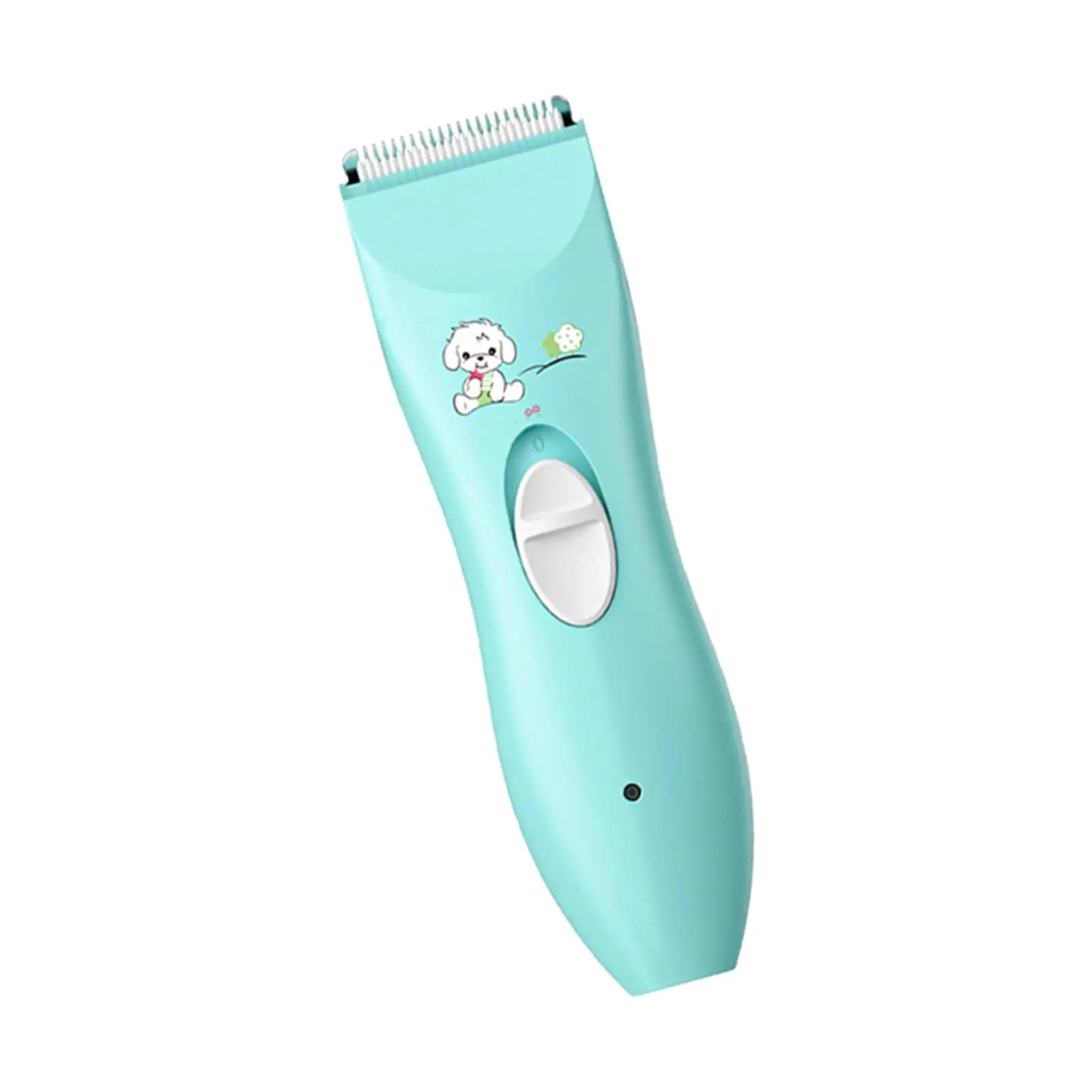 Ceramic Hair Trimmer for Infants Toddler Rechargeable Comfortable Haircut R Shaped Round Corner Design
