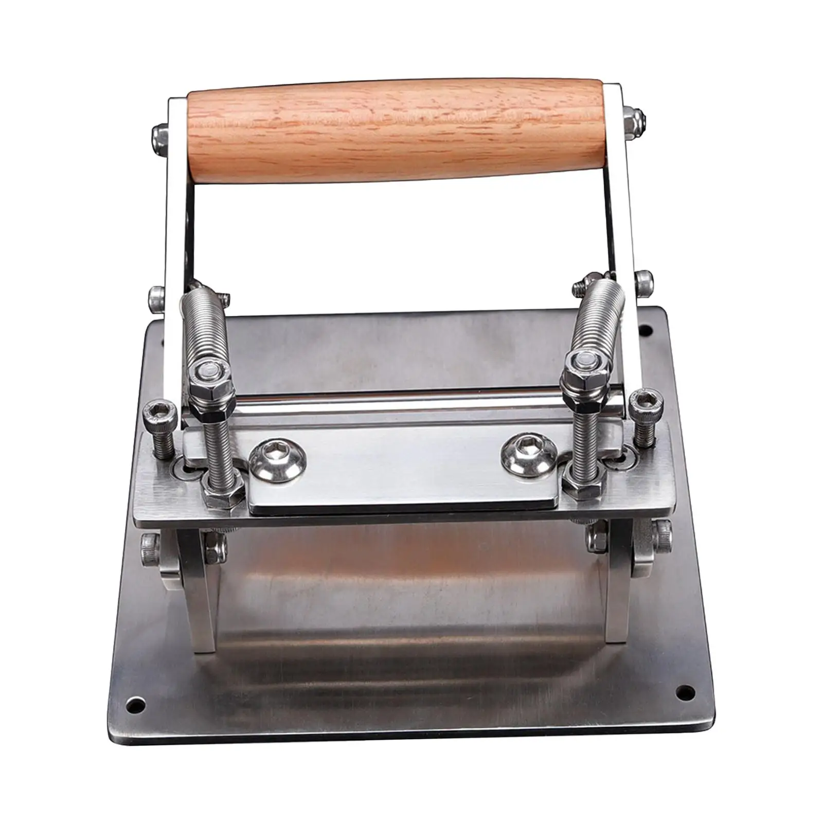 Leather Splitter Manual Leather Skiver Peeler Adjustable Splitter Machine Leather Working Tool for Thinning