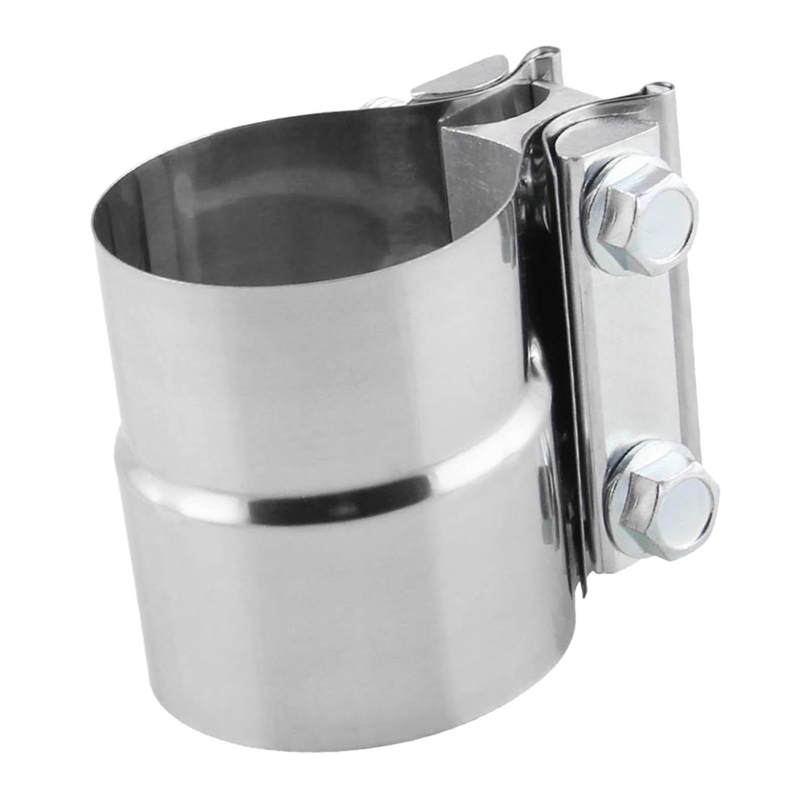 Universal Exhaust Pipe Band Clamp Exhaust Tubing Connection Stainless Steel