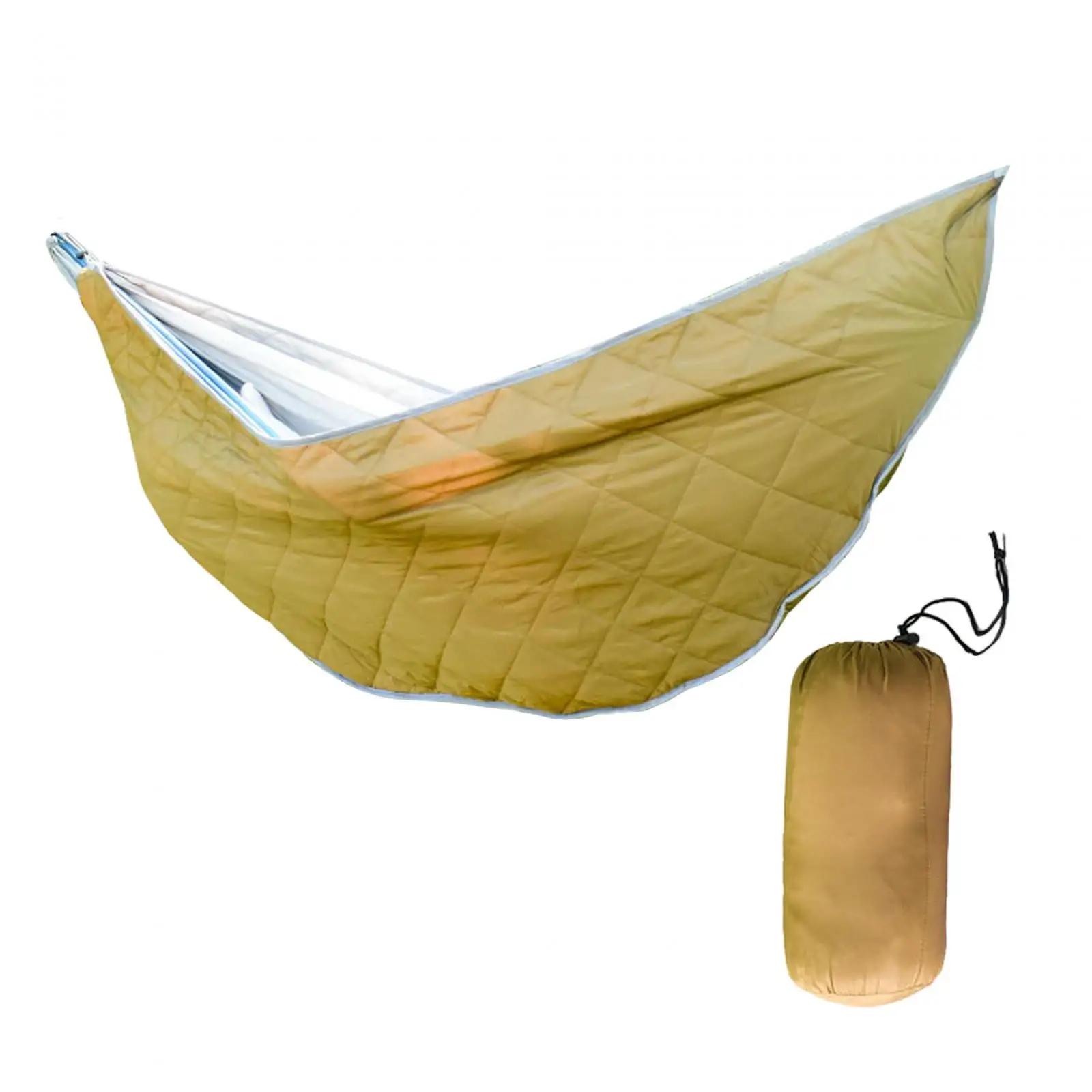 Camping Hammock Ultralight Insulation Cover Breathable Autumn and Winter Warm Hammock for Garden Hiking Backyard Travel Trekking