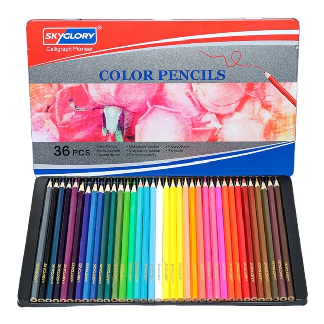 Dropship Art Colored Pencils 12 Colors Wooden Pencil Set For Kids