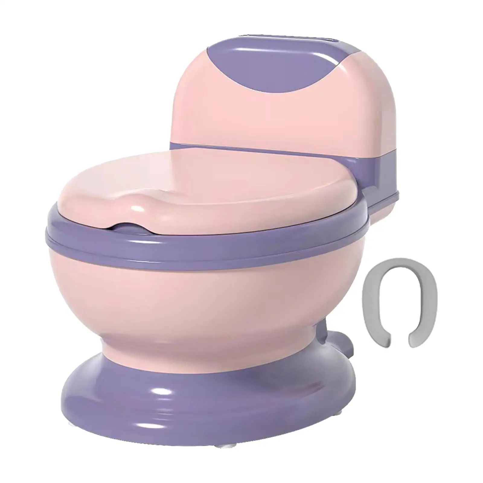 Potty Train Toilet Removable Potty Pot Portable Real Feel Potty Toddlers Potty Chair for Kids Children Toddlers Baby Girls
