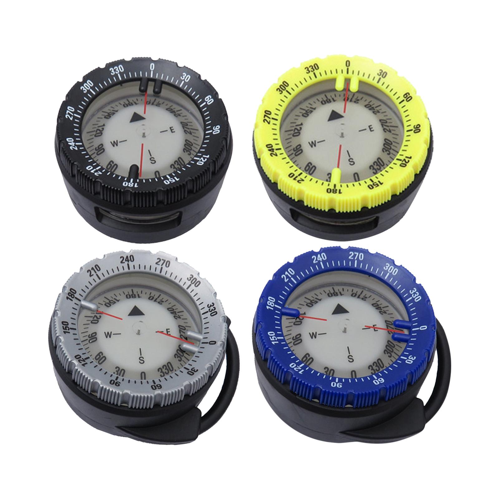 Camping Survival Compass Luminous Compass for Outdoor Hiking Orienteering