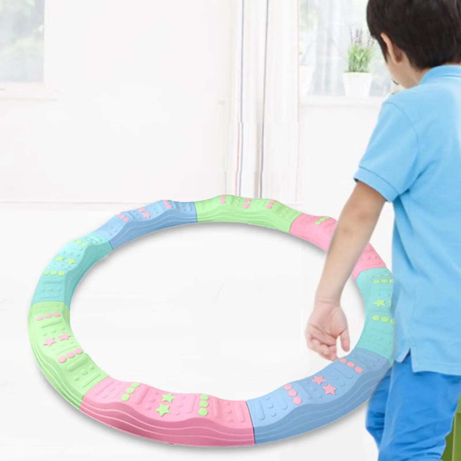 Colored Balance Beams for Kids Toddler Stepping Stones Balance Board