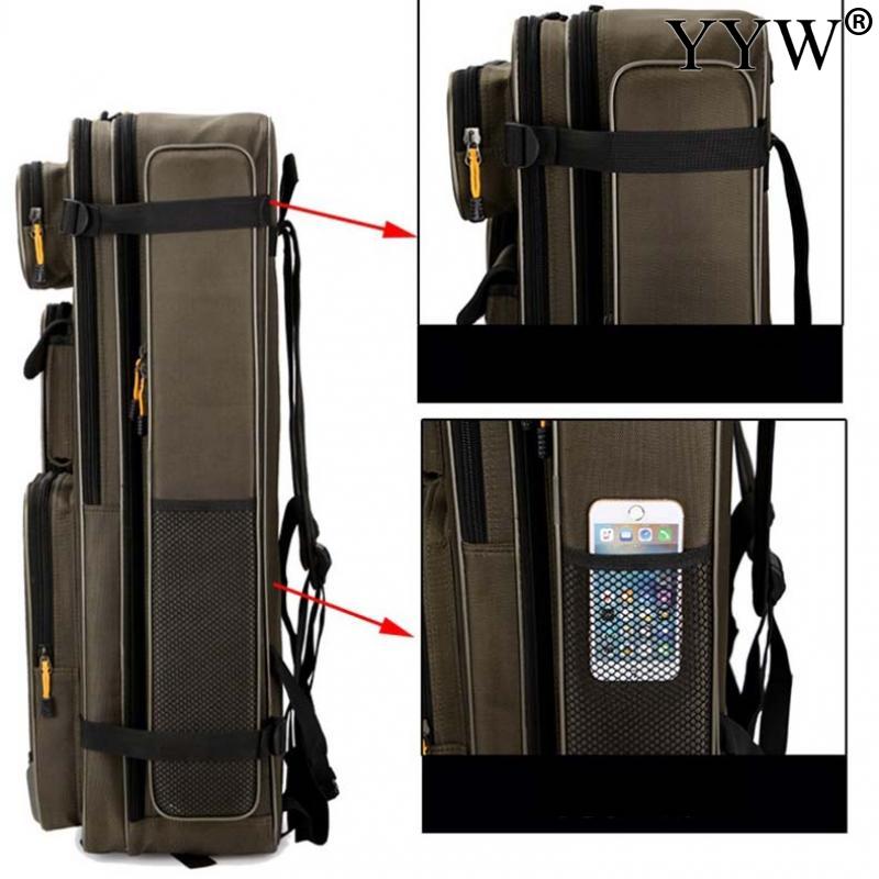 Description Picture 4 of item70cm 80cm 90cm Oxford Fabric Multifunction Fishing Chair Bag Fishing Gear Backpack Rod Bags Tackle Fish Lures Storage Tool Case