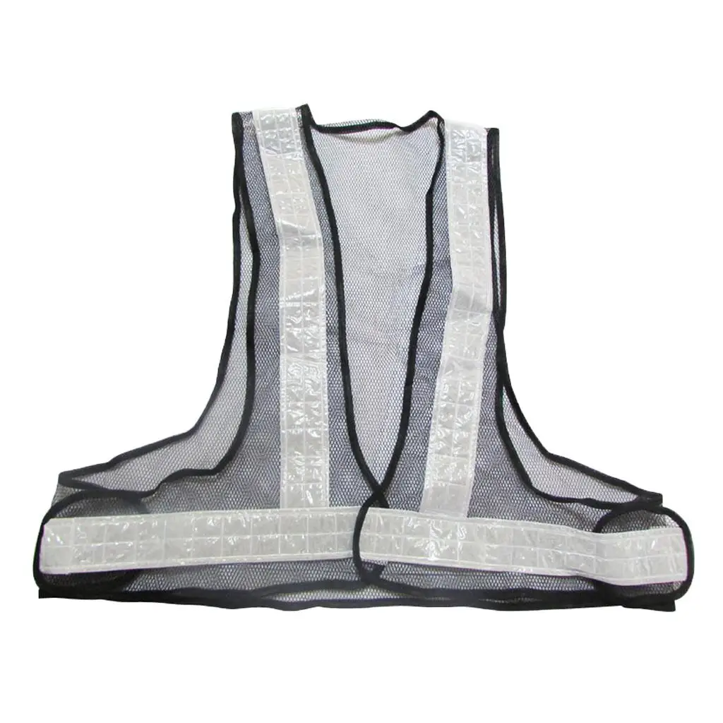 V-Shaped Safety Vest Unisex High Visibility Waistcoat Reflective Belt Jacket