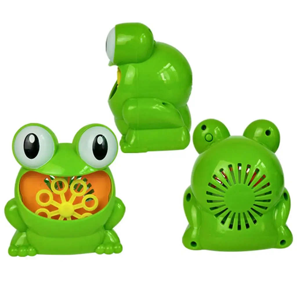  for Kids, Frog Automatic Bubbles Blower, Portable  for Indoor and Outdoor Games