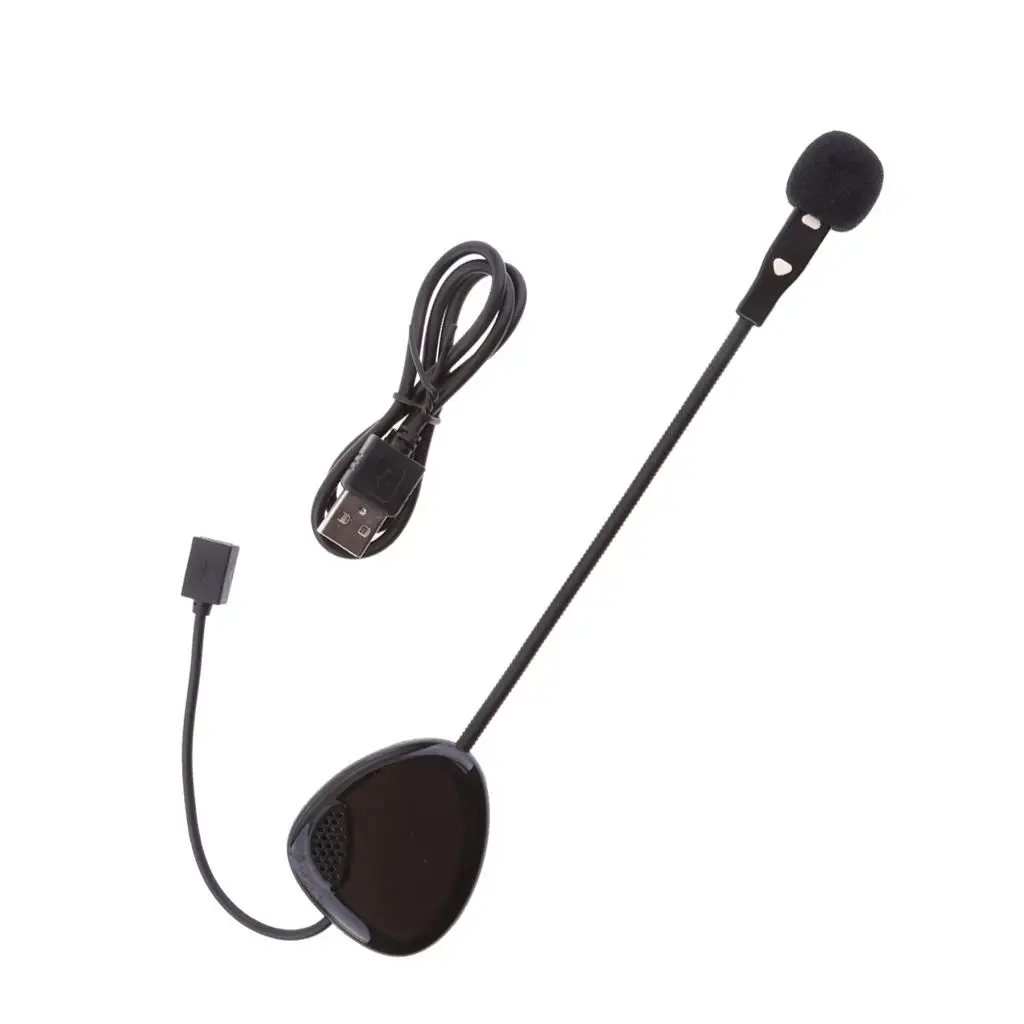 Mono Bluetooth Headset & USB Cable for V1-1 Motorcycle